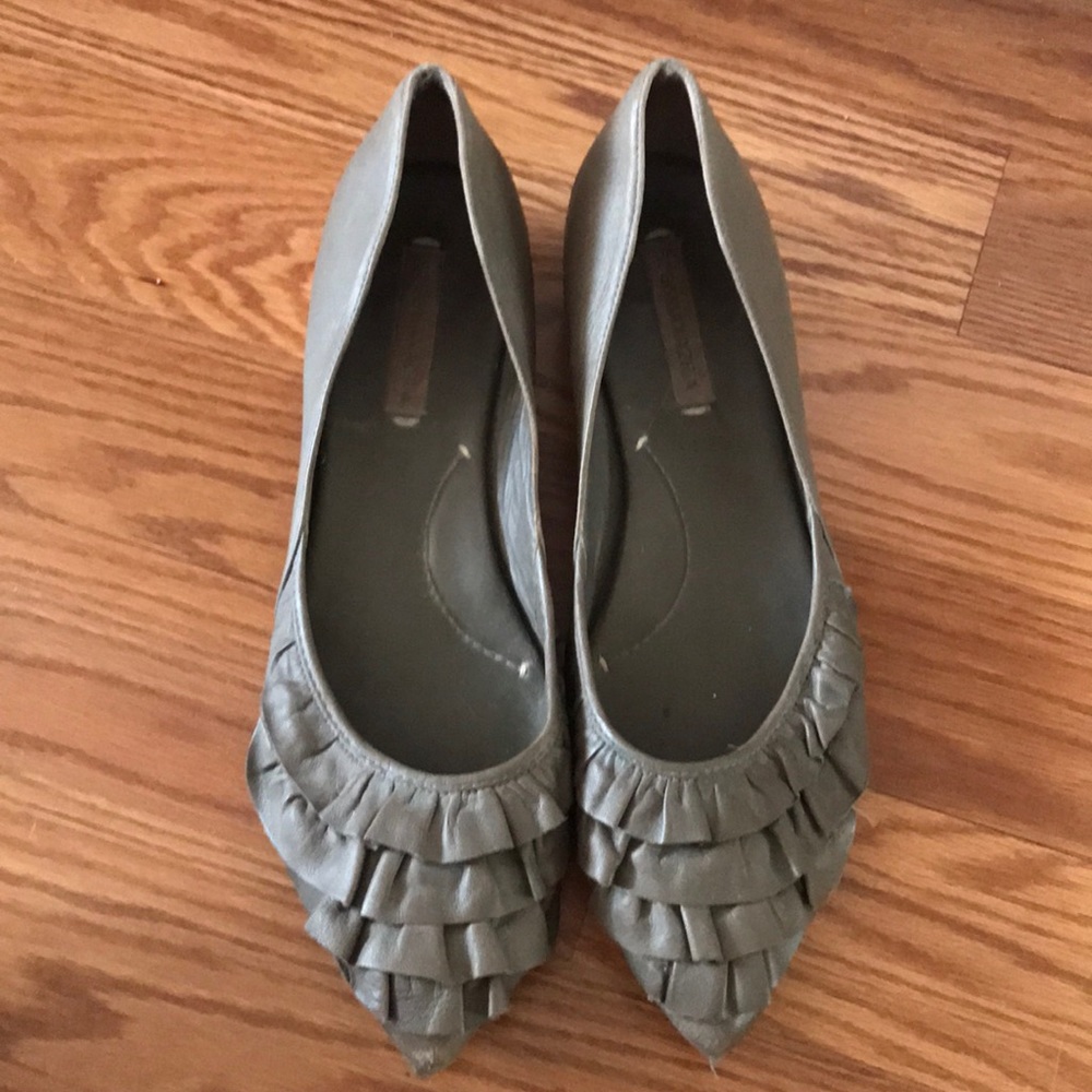 Grey BCBG flats
